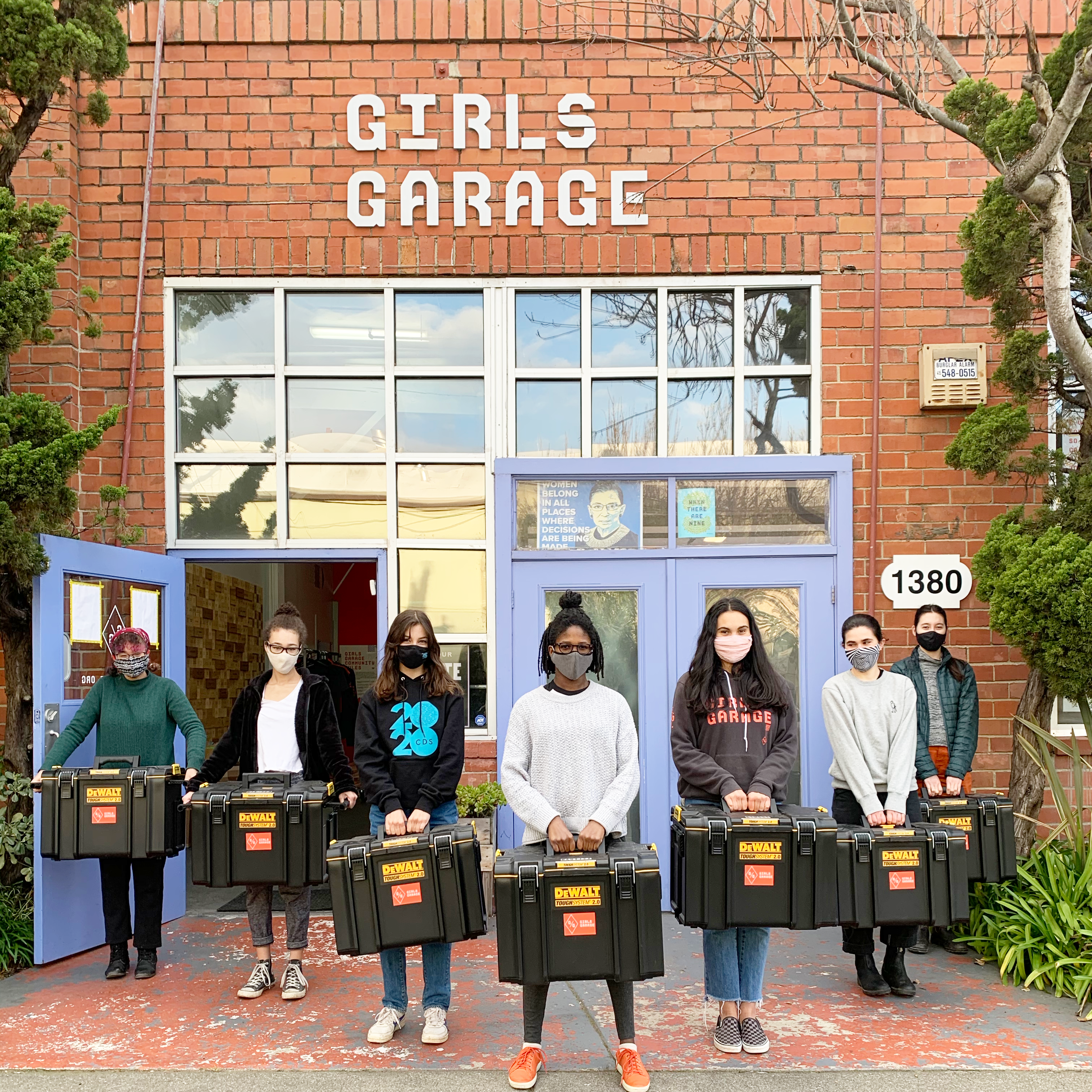 Girls Garage Toolboxes