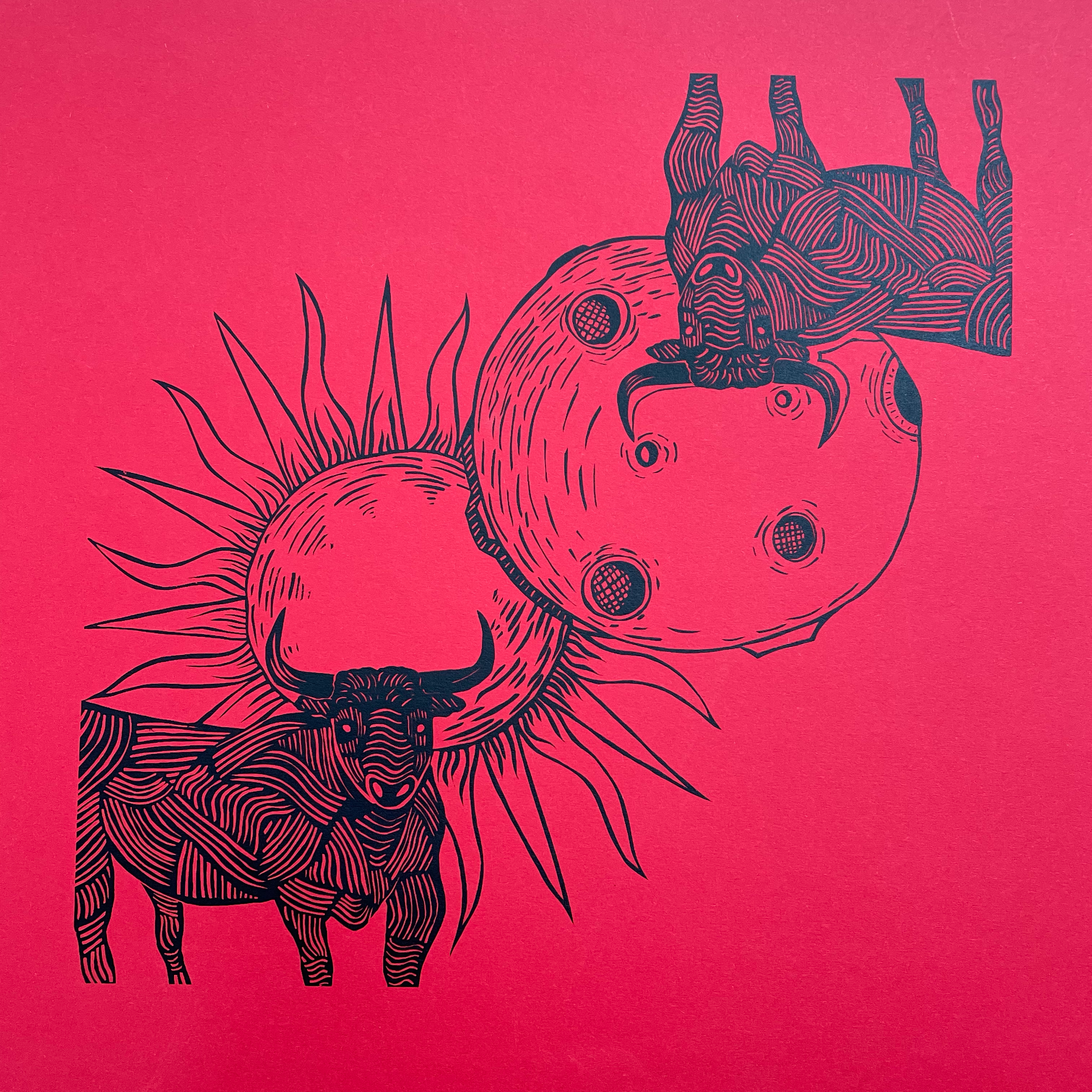 Rubylith bandana at Girls Garage