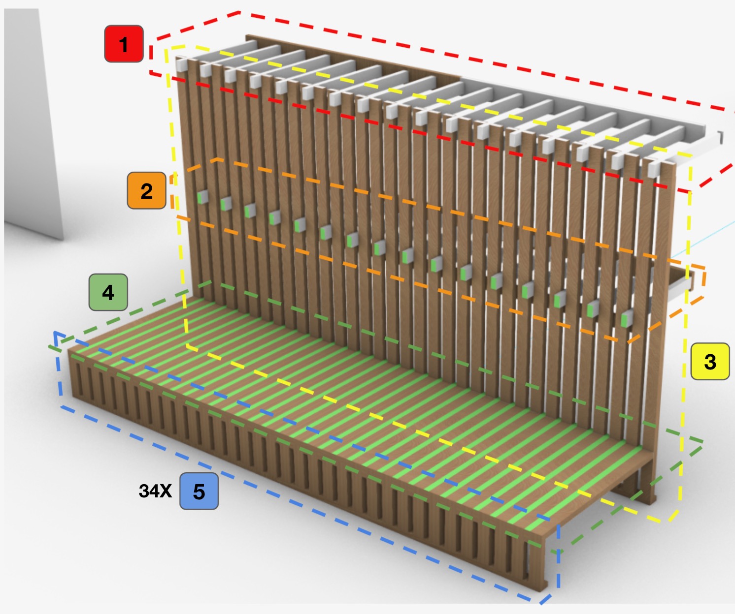 Design plan for Chapter510 performance stage