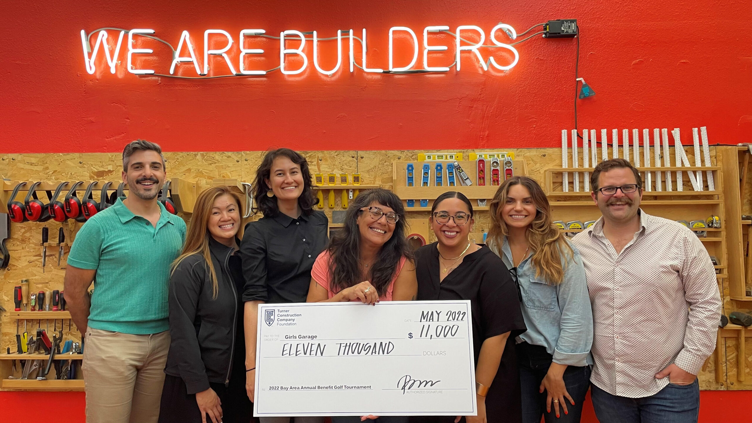 Turner Construction supports Girls Garage