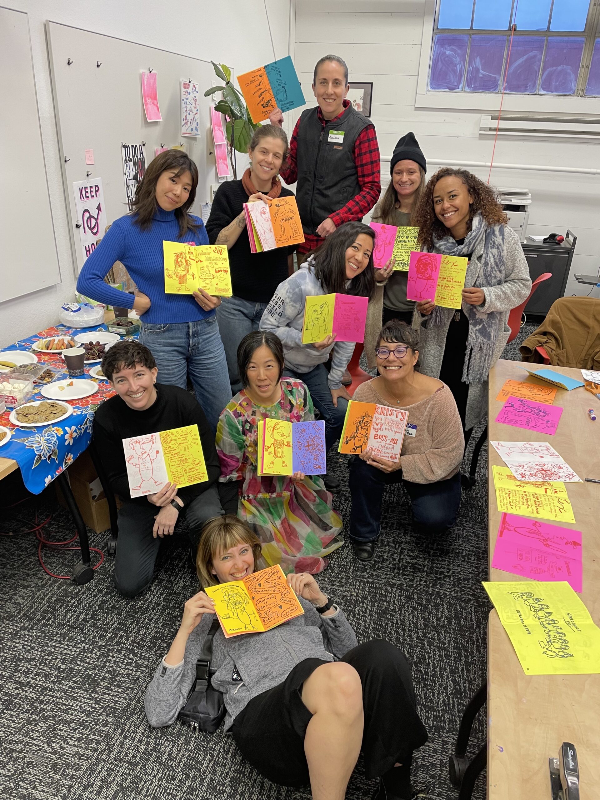 Workshop with Wendy MacNaughton and the Girls Garage team