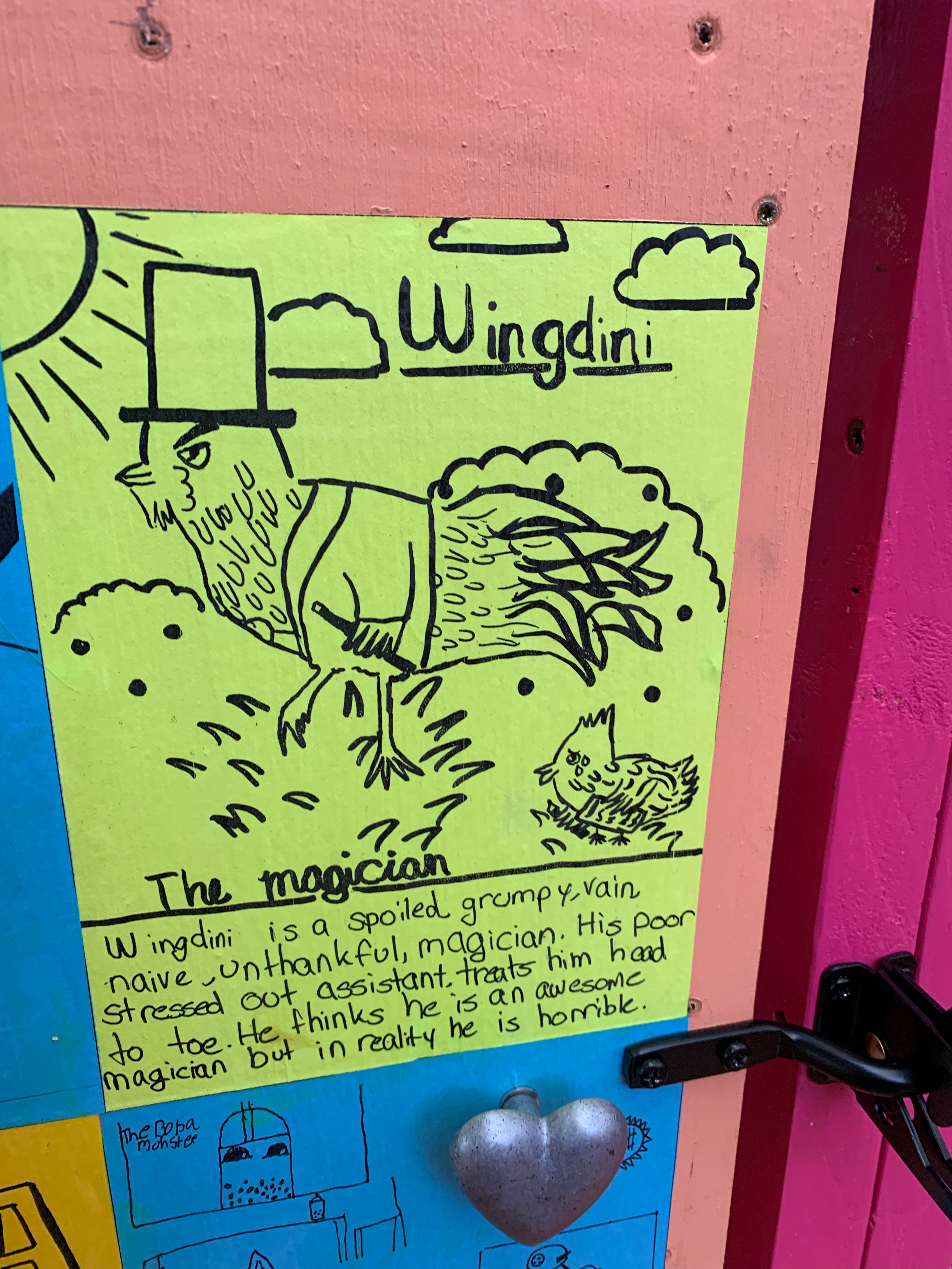 Chicken trading card 