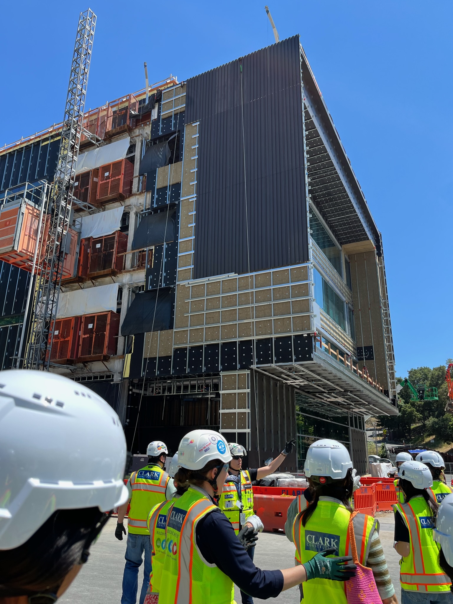 Construction site tour