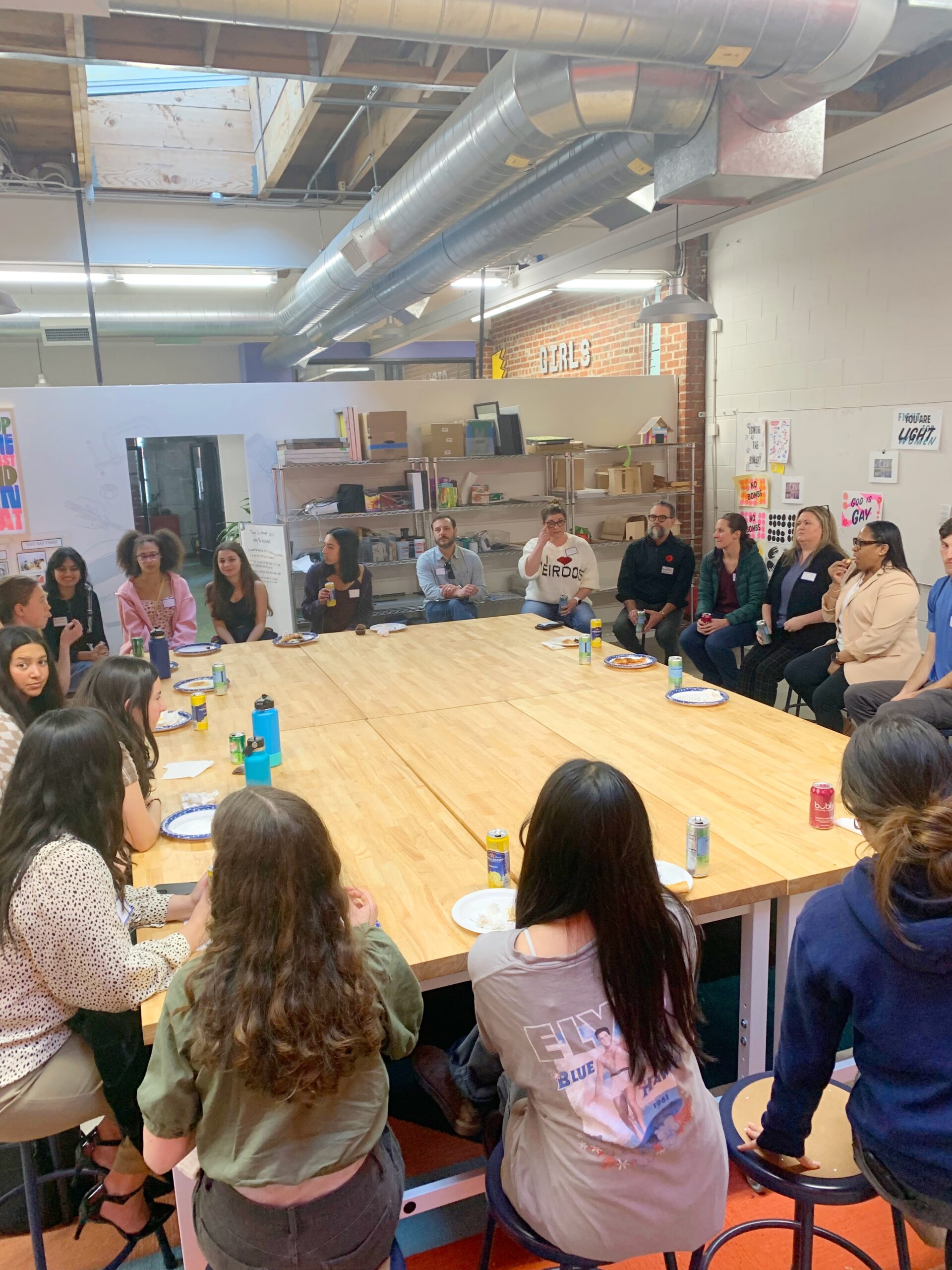 Corporate mixer event